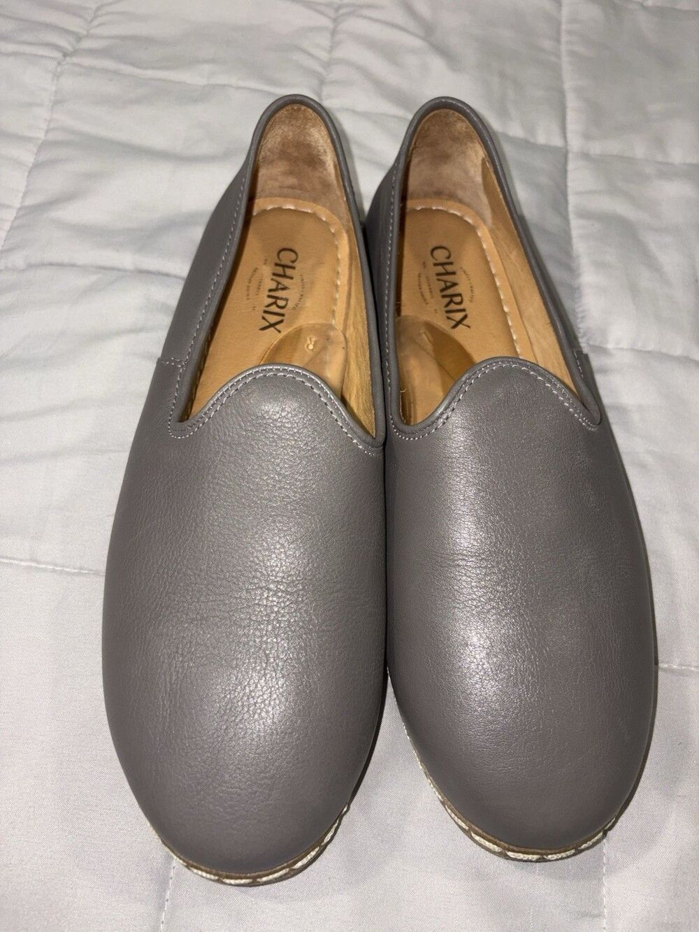 New Charix Ultimate Gray Slip On Loafers Sz 42 / 10.5 US
